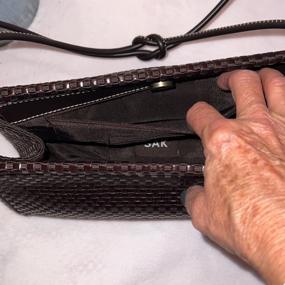 Beautiful brown Sak purse 9.5x 5x 2.5 with 8” drop straps - Picture 7 of 9